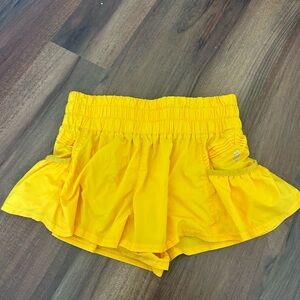 FP Movement by Free People Yellow/Orange Athletic Shorts